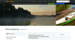 Desktop Screenshot of aba-angelshop.de
